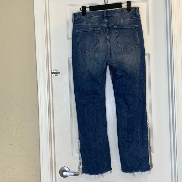 Anthropologie Pilcro High-Rise Sequined Flared Jeans Size 29 - Picture 12 of 12
